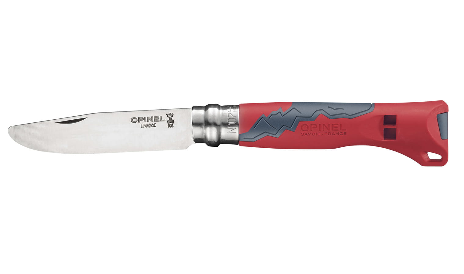 Opinel Junior 07 RED - dla młodych łowców przygód
