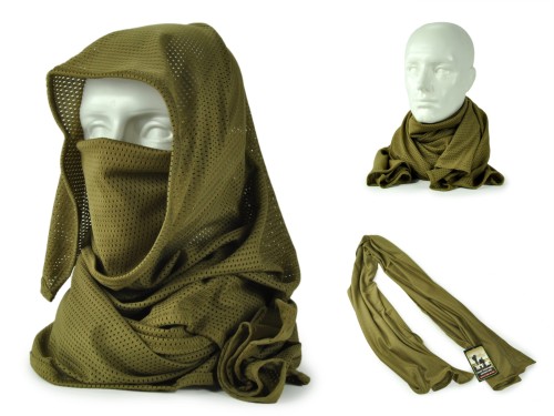 Szal snajperski MFH - coyote, 160 x 70 cm