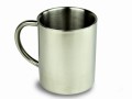 Kubek stalowy z podwójną ścianką, 250 ml, stal nierdzewna