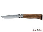 Nóż Opinel LUX orzech włoski , No 08 , składany