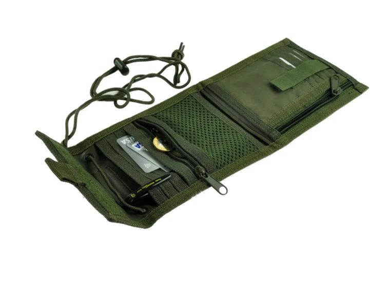 ID Holder - paszportówka olive
