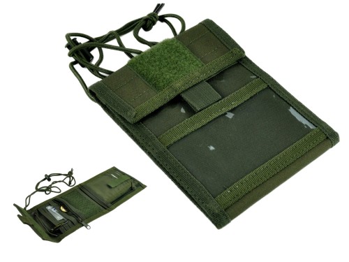 ID Holder - paszportówka olive