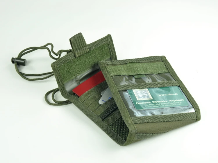 ID Holder - paszportówka olive