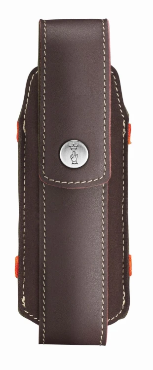 Nóż Opinel Inox dla grzybiarzy , naturalny dąb, szczotka z włosia dzika