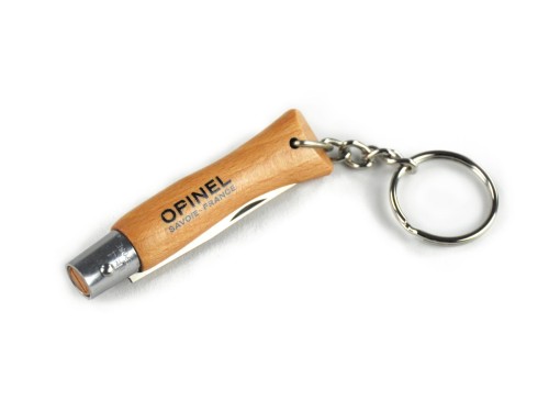 Nóż Opinel 04 składany brelok bukowy