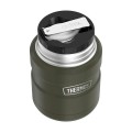 Thermos ® - termos obiadowy ze składaną łyżką - zieleń wojskowa
