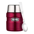 Thermos ® - termos obiadowy ze składaną łyżką - malinowy