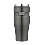 Termokubek Thermos – gun metal szary metaliczny 470 ml kubek termiczny