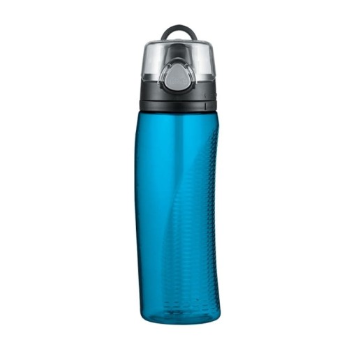 Thermos butelka nawadniająca  710 ml z licznikiem – niebieska