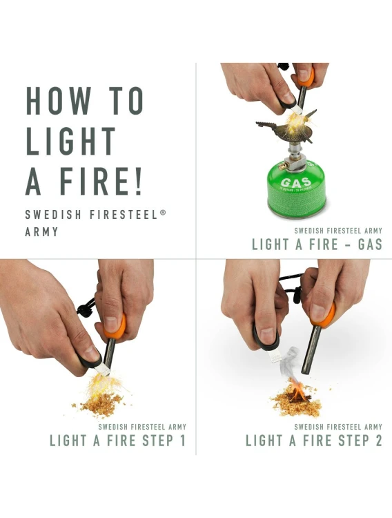Krzesiwo Light My Fire - użycie