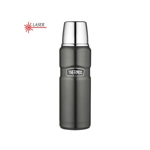 Termos na napoje 470 ml, metaliczny szary (Thermos)