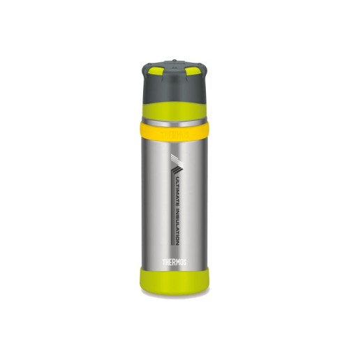 Thermos do warunków ekstremalnych z kubkiem - srebrny