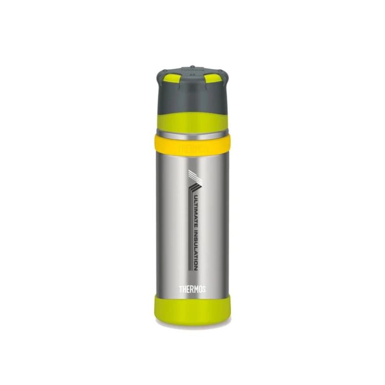 Thermos do warunków ekstremalnych z kubkiem - srebrny