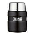 Thermos ® - termos obiadowy ze składaną łyżką - czarny