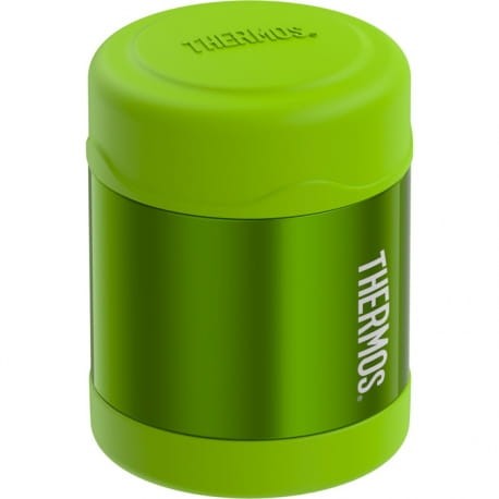 Thermos dziecięcy na jedzenie – limonkowy 290 ml
