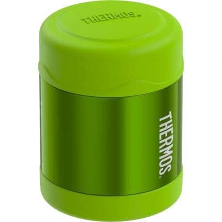 Thermos dziecięcy na jedzenie – limonkowy 290 ml