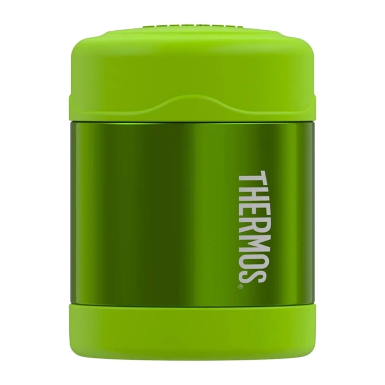 Thermos dziecięcy na jedzenie – limonkowy 290 ml