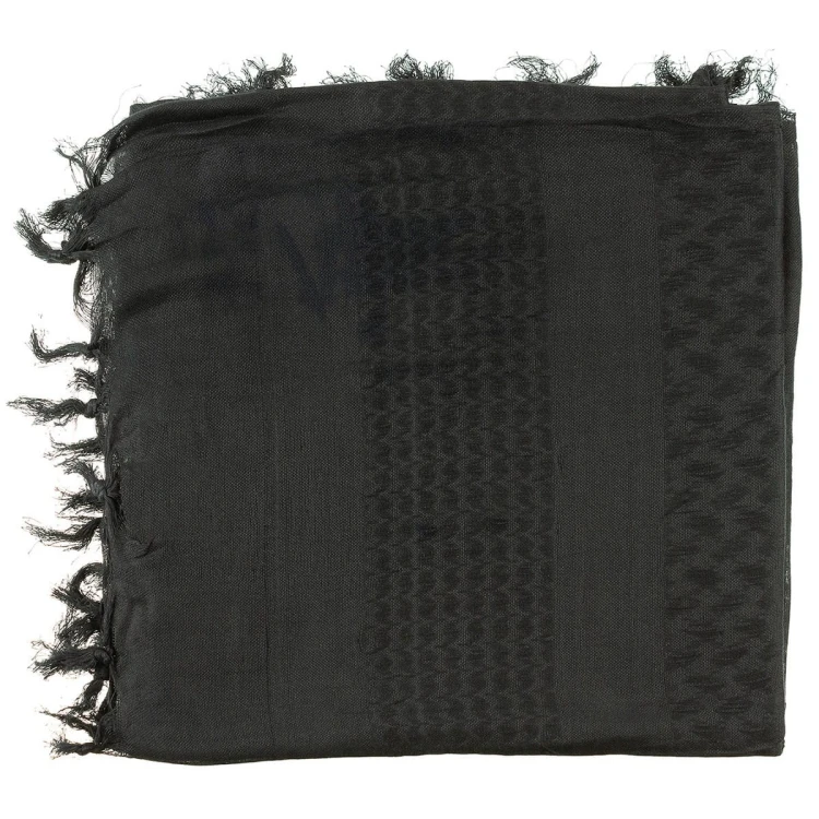 Shemagh ( arafatka ) czarna - black SuperSoft 120x115