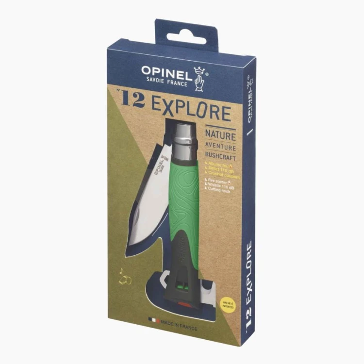 Nóż Opinel Explore 12 green