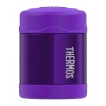 Thermos - termos dziecięcy na jedzenie – fioletowy 290 ml