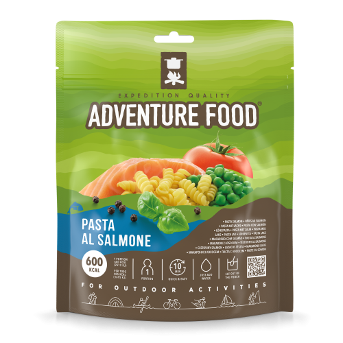 Racja Adventure Food - Makaron z łososiem 600 kcal danie liofizowane