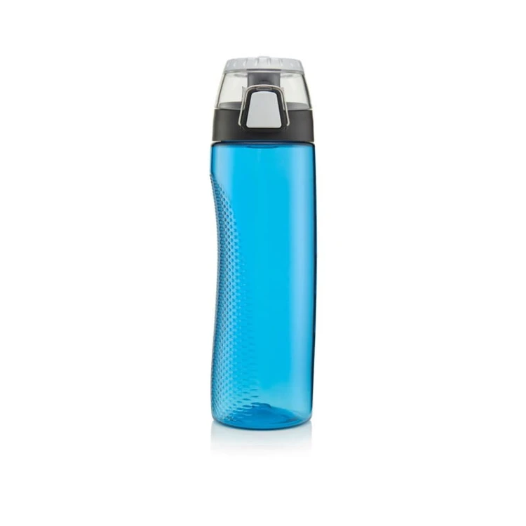 Thermos butelka nawadniająca 710 ml  z licznikiem – niebieska