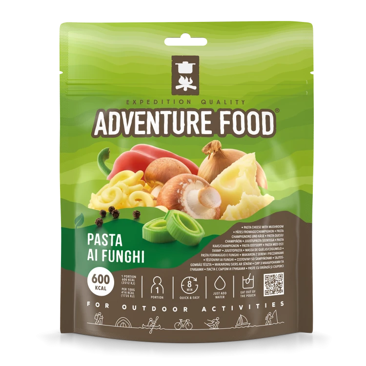 Racja Adventure Food - makaron z serem i pieczarkami