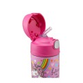 Thermos FUNtainer - termos dziecięcy ze słomką – jednorożec