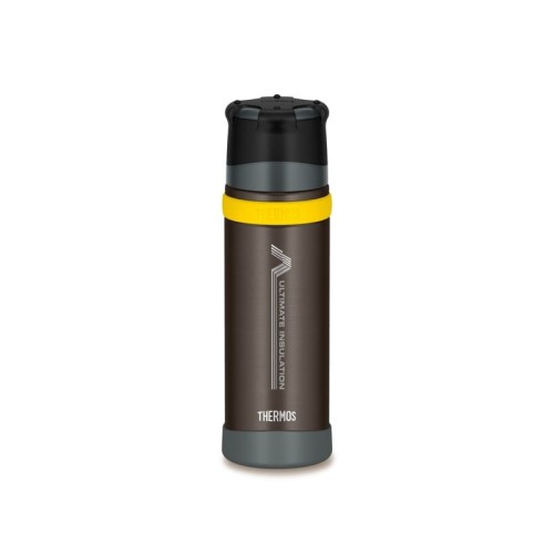 Thermos do warunków ekstremalnych 500 ML z kubkiem - brązowy