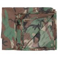 Tarp 3x3 m, metalowe oczka - woodland.jpg