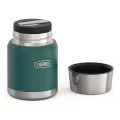 Termos na jedzenie z składaną łyżką i kubkiem, Thermos Icon  470 ml – zielony (2).webp