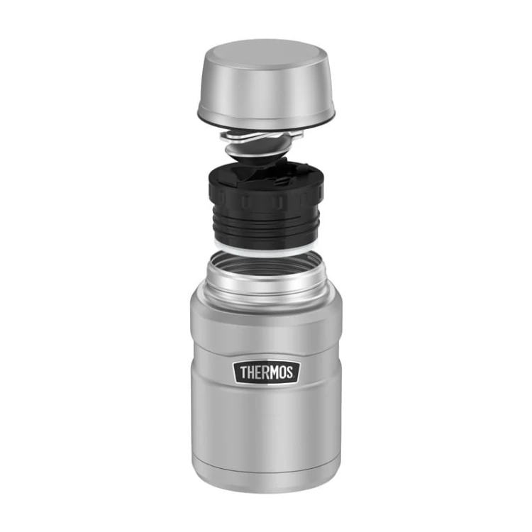 Thermos - termos obiadowy ze składaną łyżką 710 ml - zieleń wojskowa