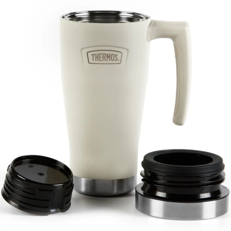 Termokubek Thermos Icon , kubek termiczny z rączką , 470 ml - w kolorze piaskowca