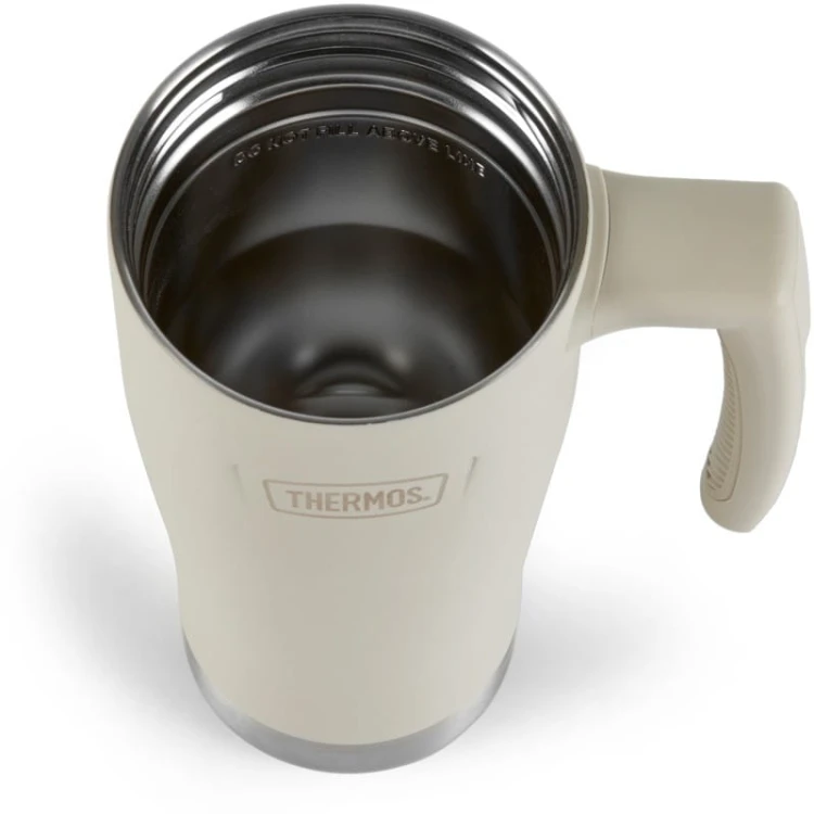 Termokubek Thermos Icon , kubek termiczny z rączką , 470 ml - w kolorze piaskowca