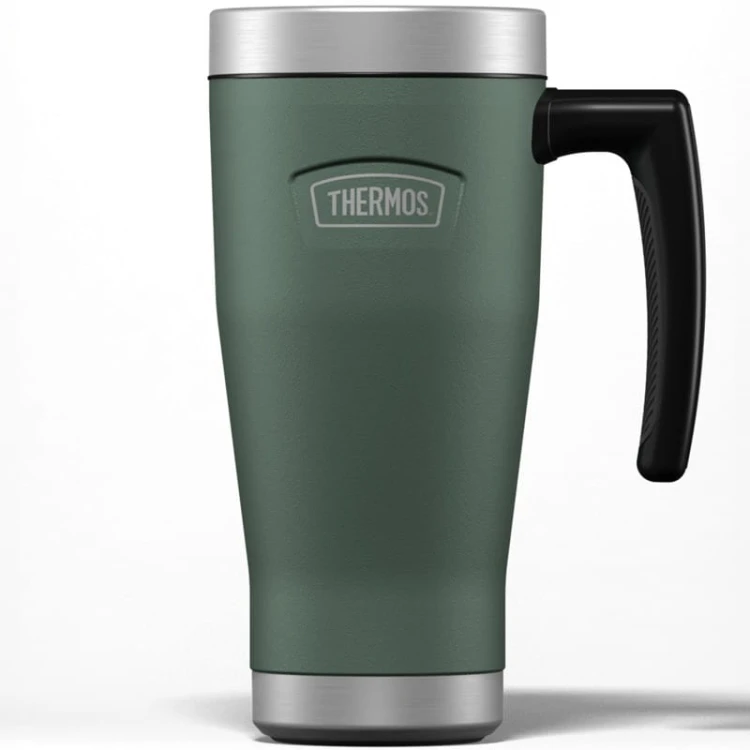Termokubek Thermos Icon , kubek termiczny z rączką , 470 ml - zielony