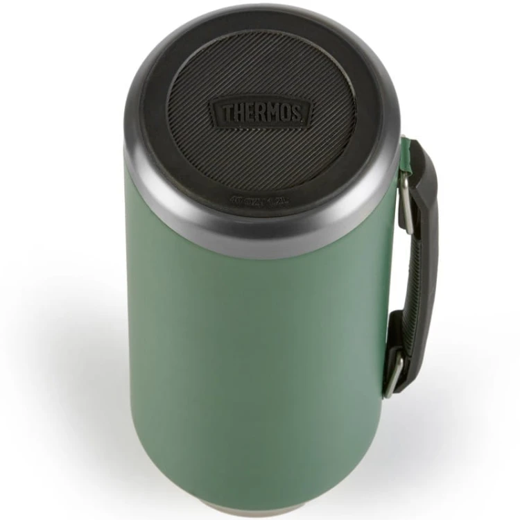 Thermos Icon na napoje i jedzenie 1,2 L z uchwytem – zielony