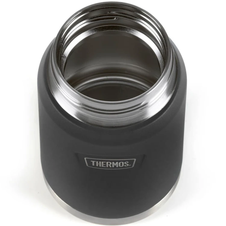 Termos na jedzenie z składaną łyżką i kubkiem, Thermos Icon 710 ml – granit (4).jpg