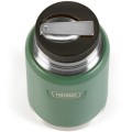 Termos na jedzenie z składaną łyżką i kubkiem, Thermos Icon 710 ml – zielony