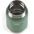 Termos na jedzenie z składaną łyżką i kubkiem, Thermos Icon 710 ml – zielony