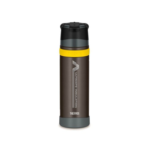 Thermos do warunków ekstremalnych z kubkiem 750 ml - brązowy