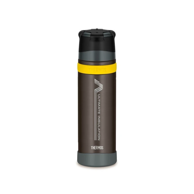 Thermos do warunków ekstremalnych z kubkiem 750 ml - brązowy