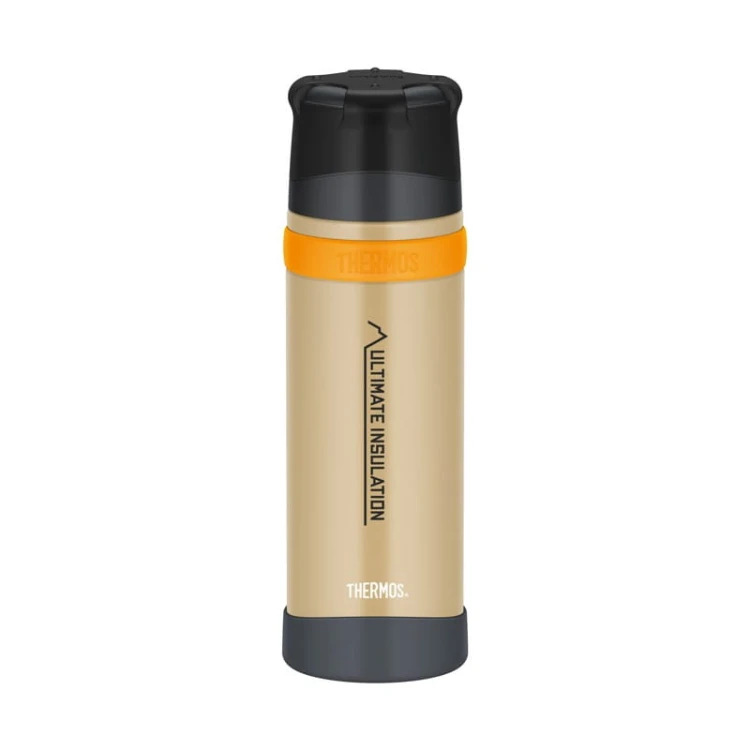 Thermos do warunków ekstremalnych z kubkiem 750 ml - piaskowy