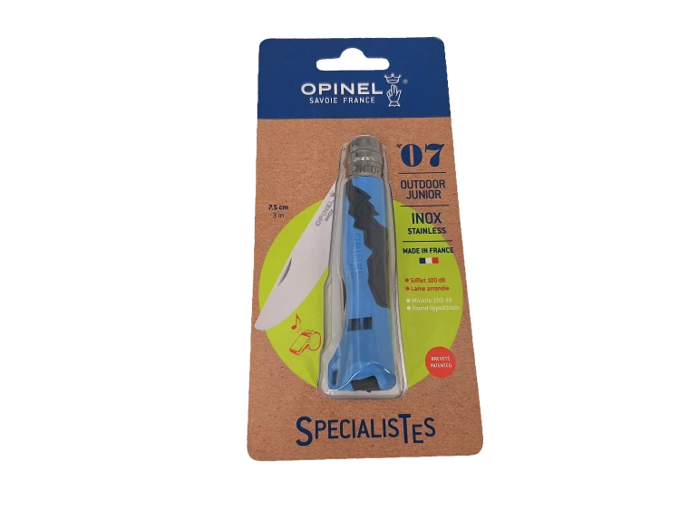 Opinel Junior 07 BLUE - dla młodych łowców przygód