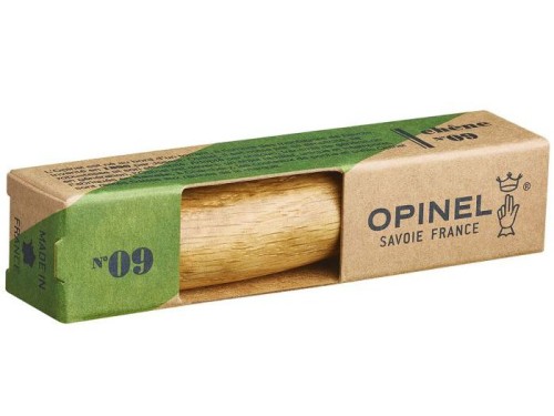 Nóż Opinel LUX drewno dębowe , No 09 , składany