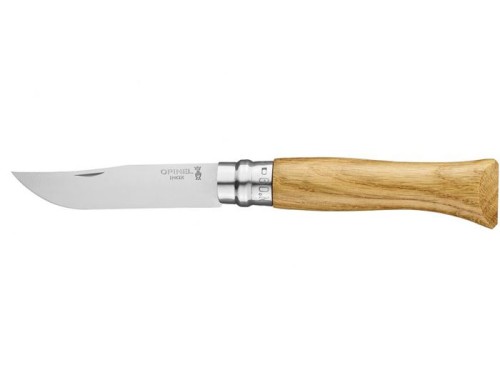 Nóż Opinel LUX drewno dębowe , No 09 , składany