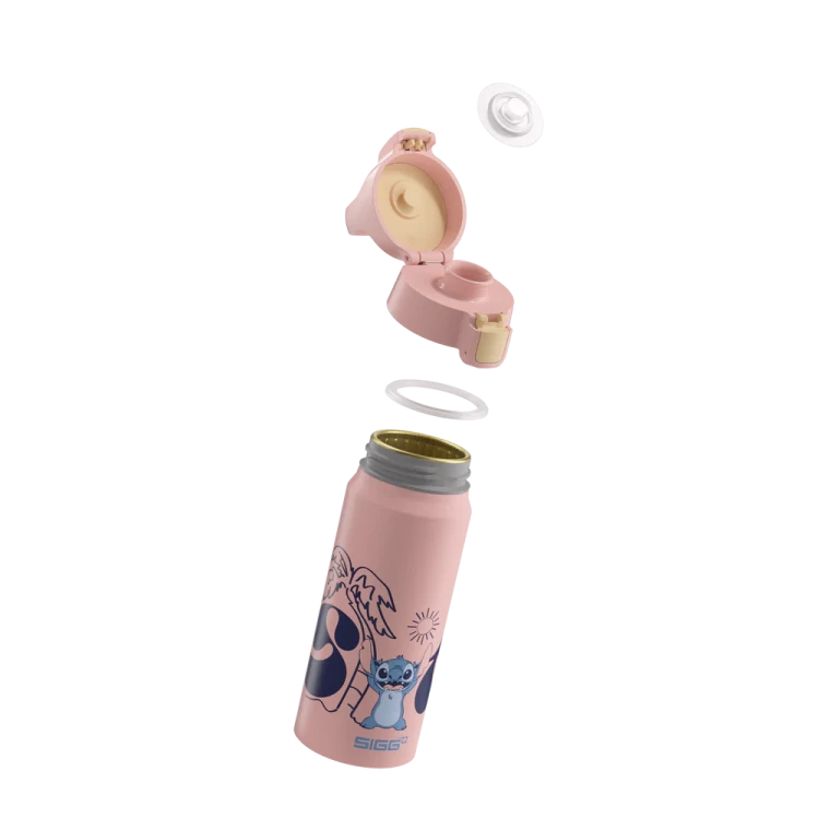 SIGG Butelka dla dzieci 600 ml One Stitch - bidon dziecięcy różowy