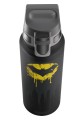 SIGG Butelka dla dzieci 1l Batman Tag - bidon dziecięcy czarny do napojów gazowanych i niegazowanych