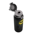 SIGG Butelka dla dzieci 1l Batman Tag - bidon dziecięcy czarny do napojów gazowanych i niegazowanych
