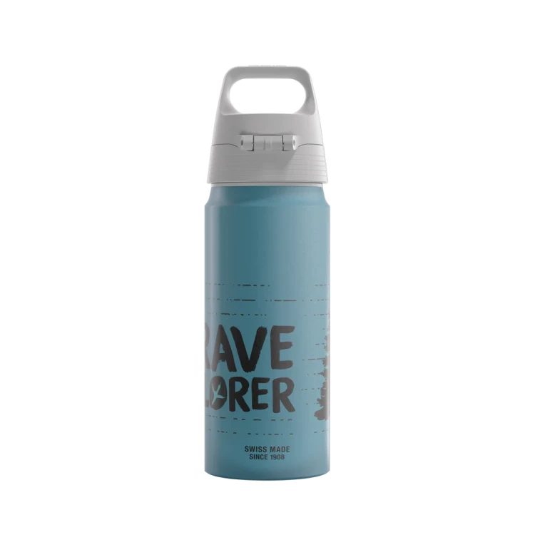 SIGG Butelka na napoje 600 ml Brave Eagle - bidon do napojów gazowanych i niegazowanych