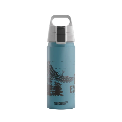 SIGG Butelka na napoje 600 ml Brave Eagle - bidon do napojów gazowanych i niegazowanych